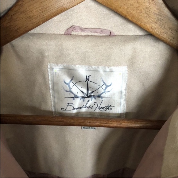 Fuzzy Jacket $149 Boundless North 
Sold by Nordstrom 
Pink Sz Small Pale Pink - Picture 4 of 9